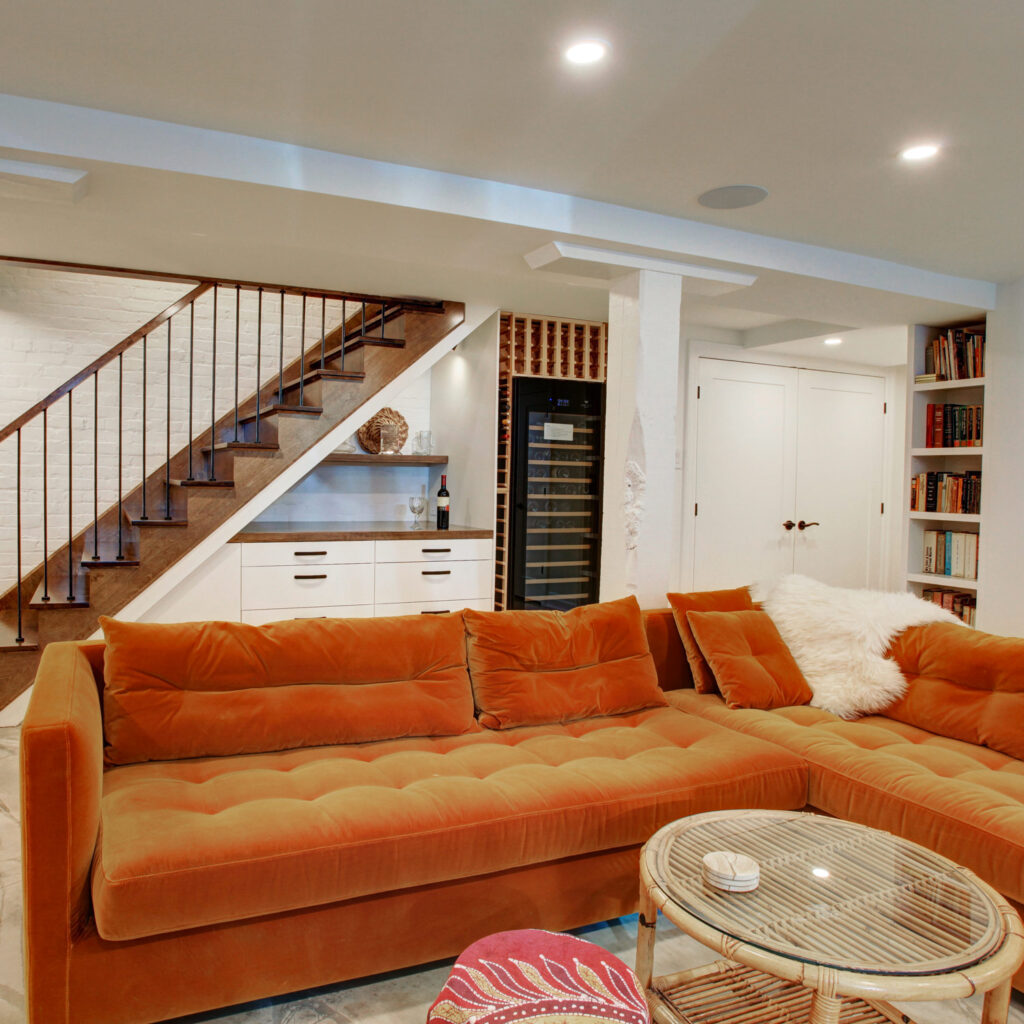Salle familiale tendance